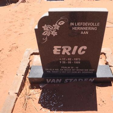 STADEN Eric, van 1973-1989