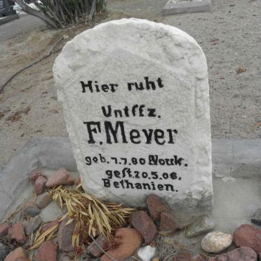 MEYER F. 1880-1906