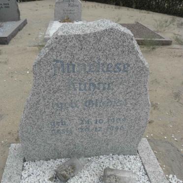 KÜHNE Anneliese nee OLADIS 1909-1996