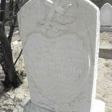 BARELLA Wally nee KELLNER 1871-1911