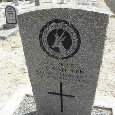 DYK G.C., van -1918