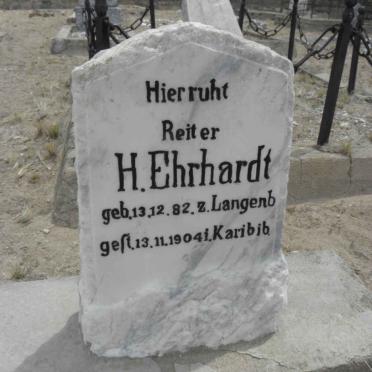 EHRHARDT H. 1882-1904