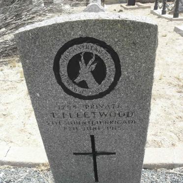 FLEETWOOD T. -1915