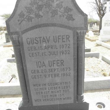 UFER Gustav 1872-1932 &amp; Ida 1873-1962