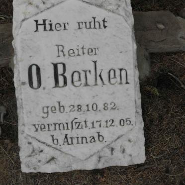 BERKEN O. 1882-1905