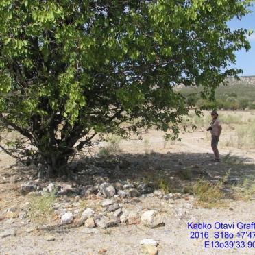 Namibia, KUNENE region, Kaoko Otavi, Dorslandtrekker graves
