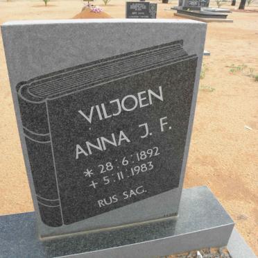 VILJOEN Anna J.F. 1892-1983