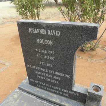 MOUTON Johannes David 1942-1997