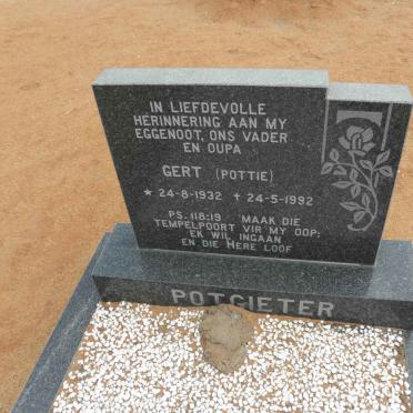 POTGIETER Gert 1932-1992