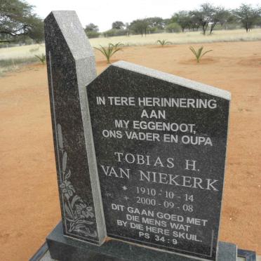 NIEKERK Tobias H., van 1910-2000