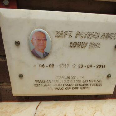 NEL Petrus Abel Louw 1917-2011