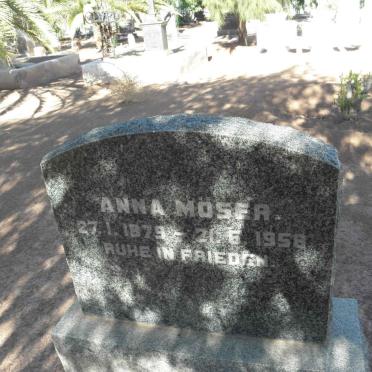 MÖSER Anna 1879-1958
