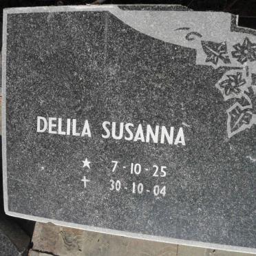 ROSSOUW Delila Susanna 1925-2004