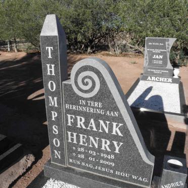 THOMPSON Frank Henry 1948-2009
