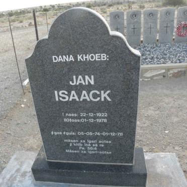 ISAACK Jan 1922-1978