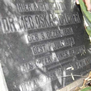 DILCHER Oskar 1880-1909