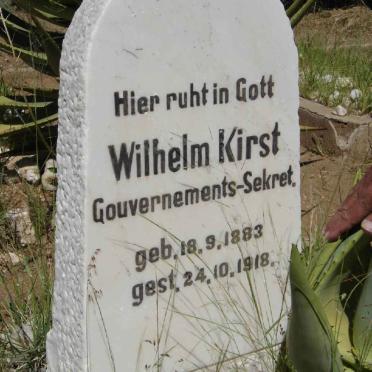 KIRST Wilhelm 1883-1918