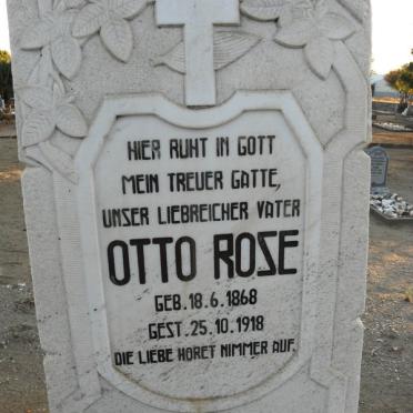 ROSE Otto 1868-1918