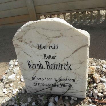 REINIRCK Bernh. 1877-1904