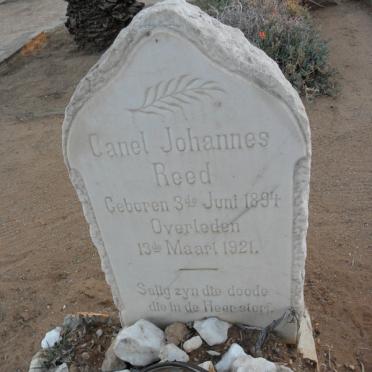 REED Canel Johannes 1894-1921