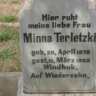 TERLETZKI Minna 1878-1922
