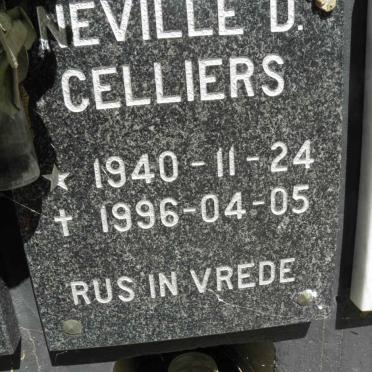 CELLIERS Neville D. 1940-1996