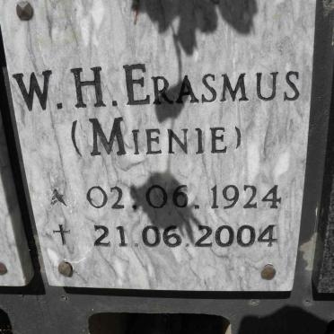 ERASMUS W.H. 1924-2004