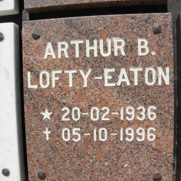 EATON Arthur B., LOFTY 1936-1996