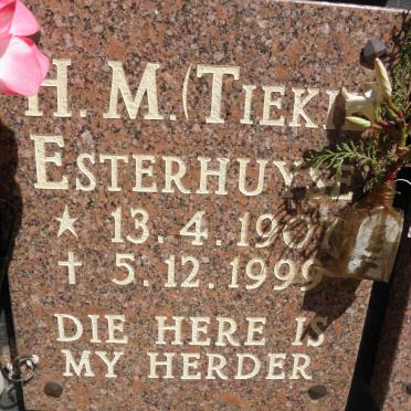 ESTERHUYSE H.M. 1907-1999