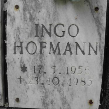 HOFMANN Ingo 1956-1985
