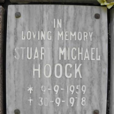 HOOCK Stuart Michael 1959-1978