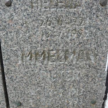 IMMELMAN Helena 1921-1992