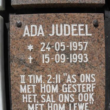 JUDEEL Ada 1957-1993