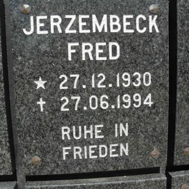 JERZEMBECK Fred 1930-1994