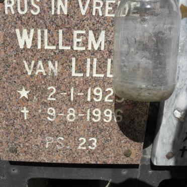 LILL Willem, van 1929-1996