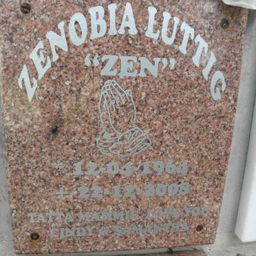 LUTTIG Zenobia 1964-2008
