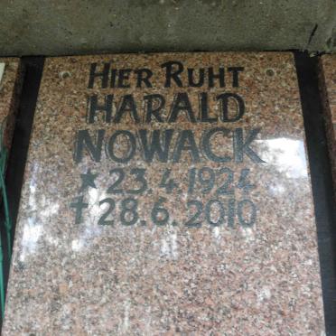 NOWACK Harald 1924-2010