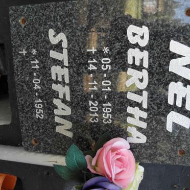 NEL Stefan 1952- &amp; Bertha 1953-2013