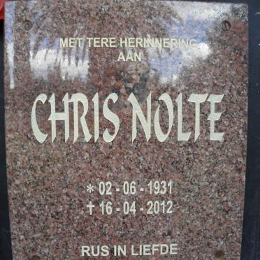 NOLTE Chris 1931-2012