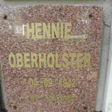 OBERHOLSTER Hennie 1942-2007