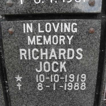 RICHARDS Jock 1919-1988