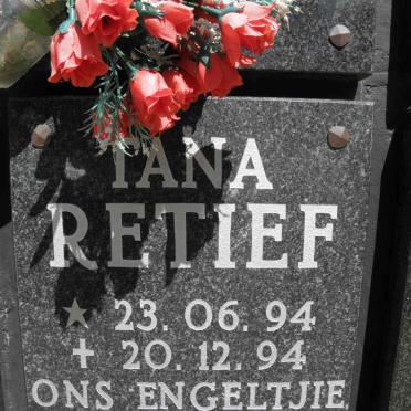 RETIEF Tana 1994-1994
