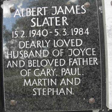 SLATER Albert James 1940-1984