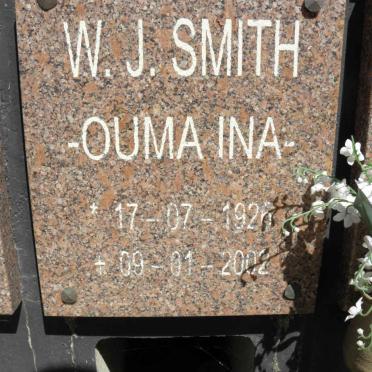 SMITH W.J. 1926-2002