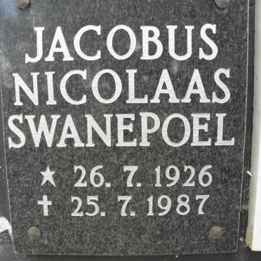 SWANEPOEL Jacobus Nicolaas 1926-1987