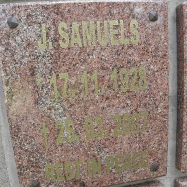 SAMUELS J. 1928-2007