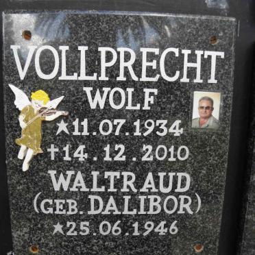 VOLLPRECHT Wolf 1934-2010 &amp; Waltrud DALIBOR 1945-