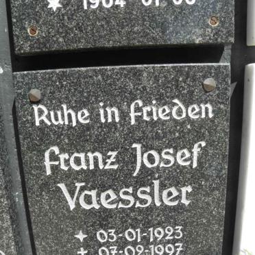 VAESSLER Franz Josef 1923-1997