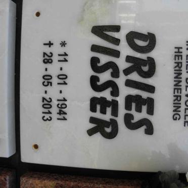 VISSER Dries 1941-2013