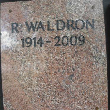 WALDRON R. 1914-2009